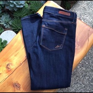 Express Dark Mid Rise Legging